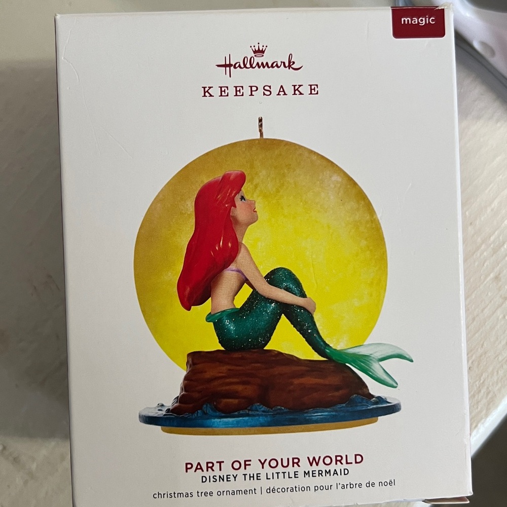 Hallmark Keepsake 2019 The Little Mermaid Christmas ornament